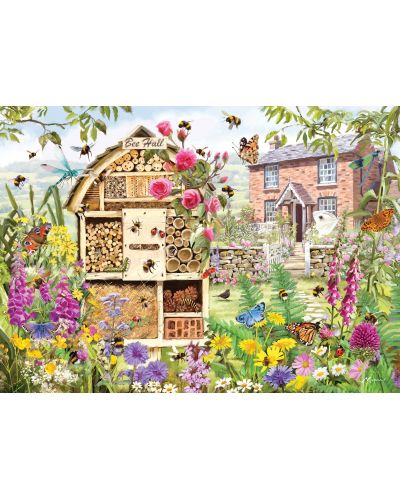 Παζλ Gibsons  1000 κομμάτια - Το σπίτι των μελισσών - 2